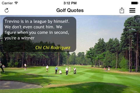 Golf Quotes Pro screenshot 2