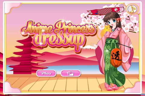 Anime Princess dressup ^0^ screenshot 2