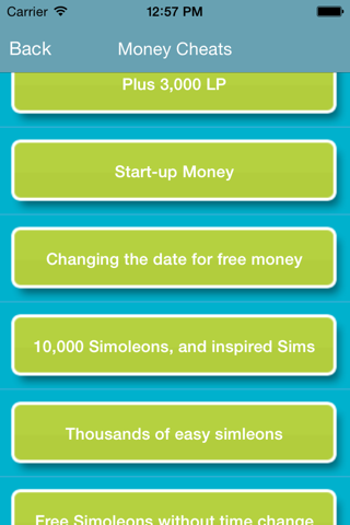 Cheats For The Sims Freeplay - Deluxe Edition screenshot 2