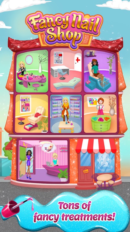 Fancy Nail Shop - Mani Pedi Salon screenshot-3