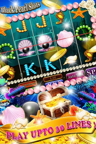 Black Pearl slots - 777 Las Vegas Style Slot Machine screenshot 4