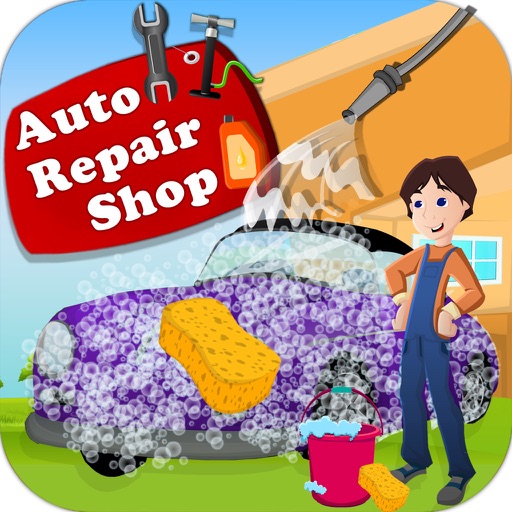 Auto Repair Shop - Car Wash & Design Game