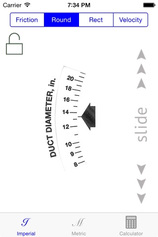 Ductulator - Duct Sizer screenshot 2