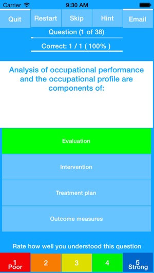 Occupational Therapy - NBCOT Study Quiz Exam 2016(圖2)-速報App