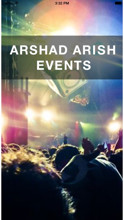 ARSHAD ARISH EVENTS