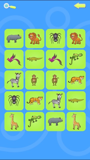 Preschool Memory Match - Farm and Jungle Animal Sounds(圖4)-速報App