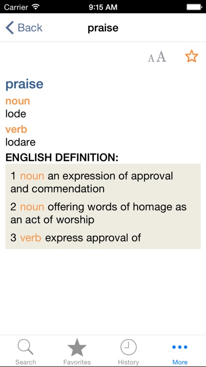 Italian<>English Dictionary