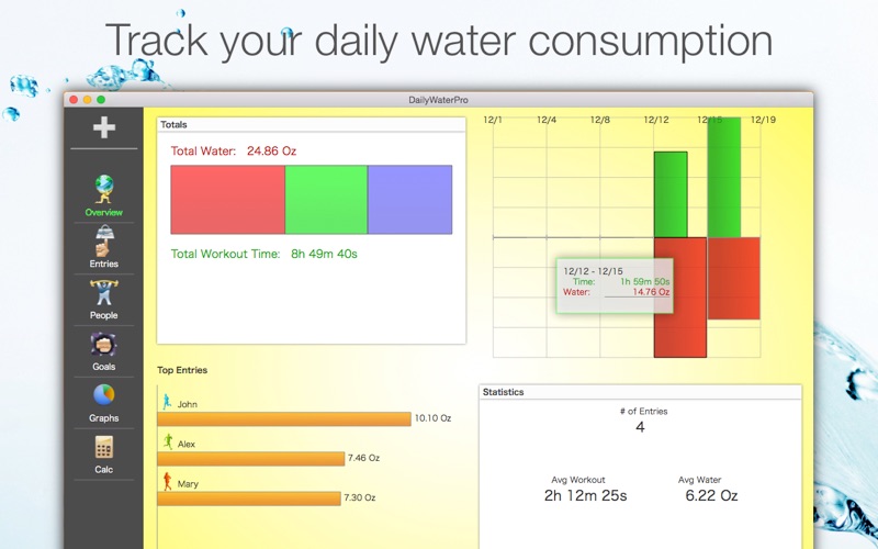 Daily Water Pro - Premier Water Tracker thumbnail 1