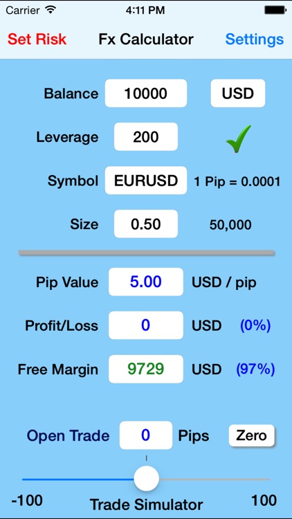 Forex, Gold & Silver Trade Calculator