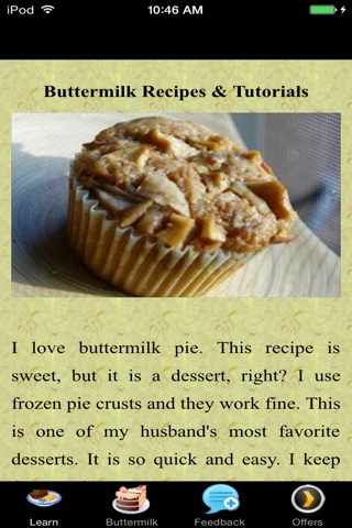 Buttermilk Recipes & Tutorials screenshot 2