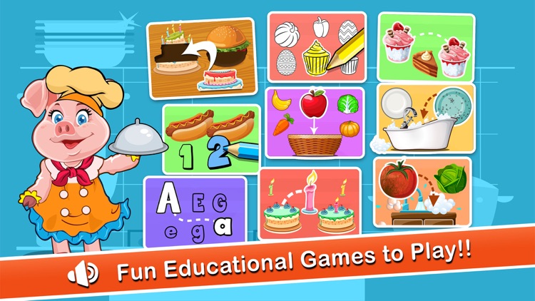 Preschool Zoo Educational Learning & Puzzle Games for Kids!