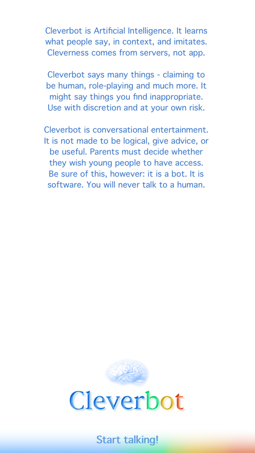 【Cleverbot】应用信息 - iOS App基本信息|
