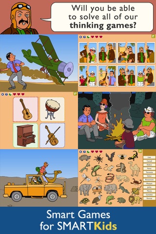 Smart Kids : Lost in the Desert Thinking Puzzle Games and Exciting Adventures App screenshot 3