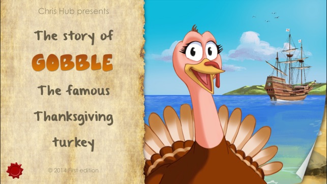 Thanksgiving Tale & Games - Gobble The Famous Turkey - eBook(圖1)-速報App