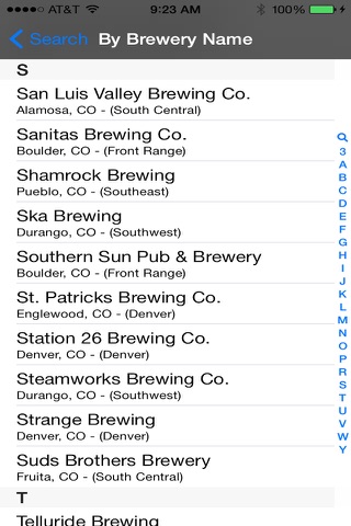 Colorado Brewery Finder screenshot 3