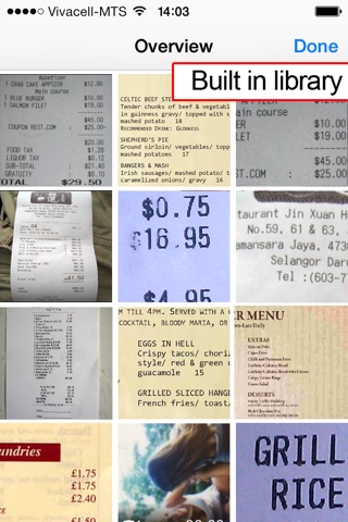 Magnifying reader for restaurant bill and menu (30x zoom) screenshot 4