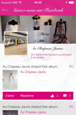 Au Chapeau Jaune screenshot 4