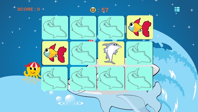 Fish Matching Game - toddler puzzle ocean(圖2)-速報App