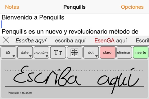 Penquills | Handwriting keyboard screenshot 3