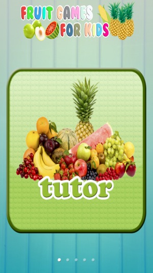 Fruit Game For Kids