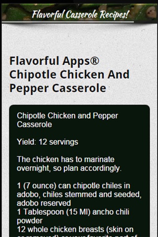 Casserole Recipes from Flavorful Apps® screenshot 3