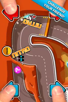 Blonde vs. Brunette Racing - Screenshot 1