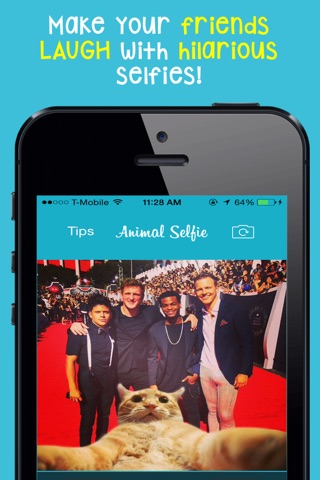 Animal Selfie: Funny Superimpose Photobomb Cats! screenshot 2