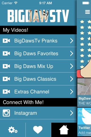 BigDawsTV screenshot 2