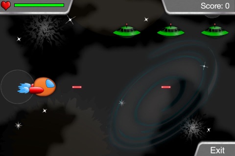 Space Shooter War - Aircraft defense screenshot 3