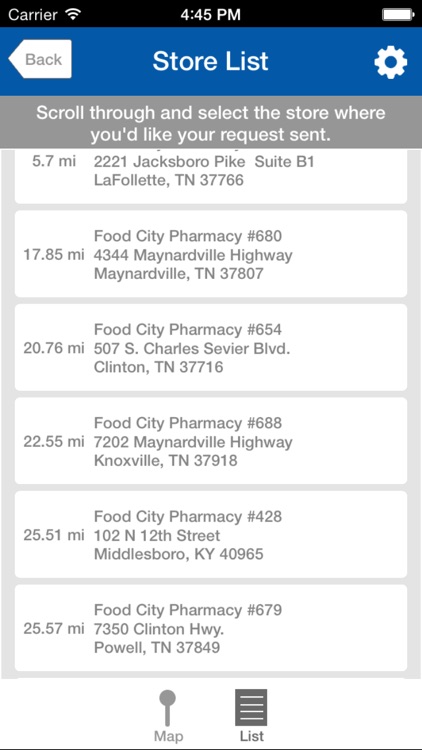 Food City Pharmacy Mobile App