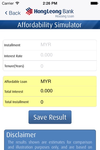 MG Calculator screenshot 2