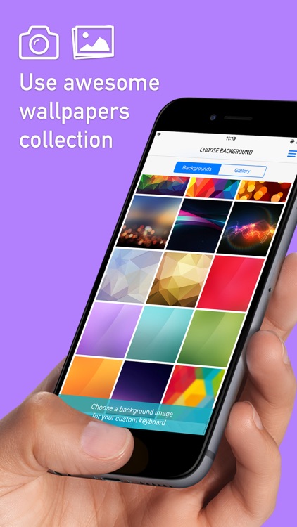 Wallpapers For Keyboard – Personalize Keyboard With Photos From Your Camera Roll