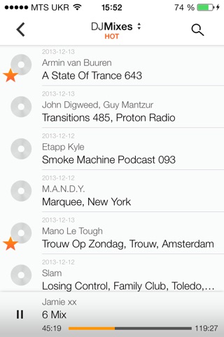 DJ Mixes, Sets, Podcasts and Radio Shows screenshot 2
