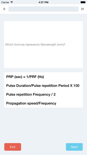 Ultrasound Physics SPI Practice Question