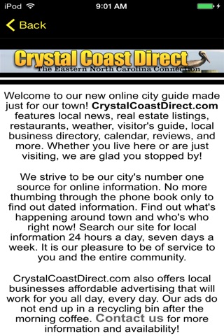 Crystal Coast Direct screenshot 4