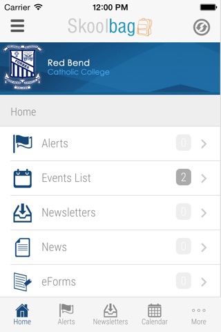 Red Bend Catholic College - Skoolbag screenshot 2