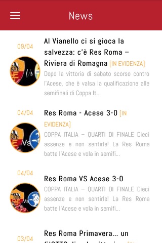 RES Roma Calcio Femminile screenshot 2