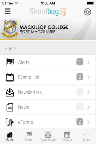 MacKillop College Port Macquarie - Skoolbag screenshot 2