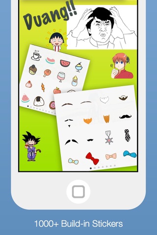 Sticker Camera － photo editor with free stickers and emoticons screenshot 2