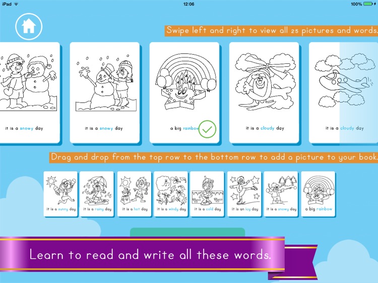 My Weather Book Pro - Letter Shape Tracing Activity screenshot-4