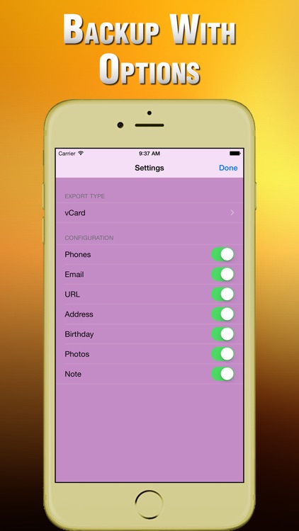 Contacts Backup & Transfer screenshot-4