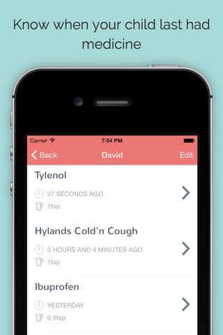 Kid's Health Tracker screenshot 3