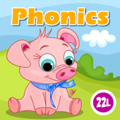 Phonics: Fun on Farm - Reading, Spelling and Tracing Educational Program  • Learning Games & Flash Cards for Kids in Preschool, Kindergarten and 1st Grade by Abby Monkey® icon