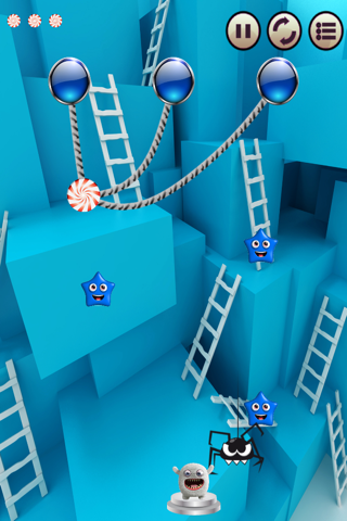 Rope Candy Monster - cut the line to drop candy for the monster screenshot 2