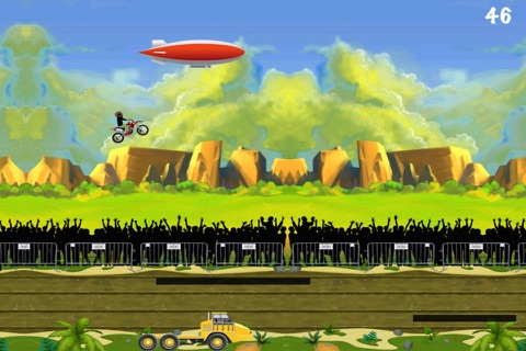 A Motocross Jump Mountain Racer FREE - Dirt-Bike Rider Racing Game screenshot 2