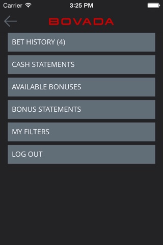 Bovada Bet Tracker screenshot 3