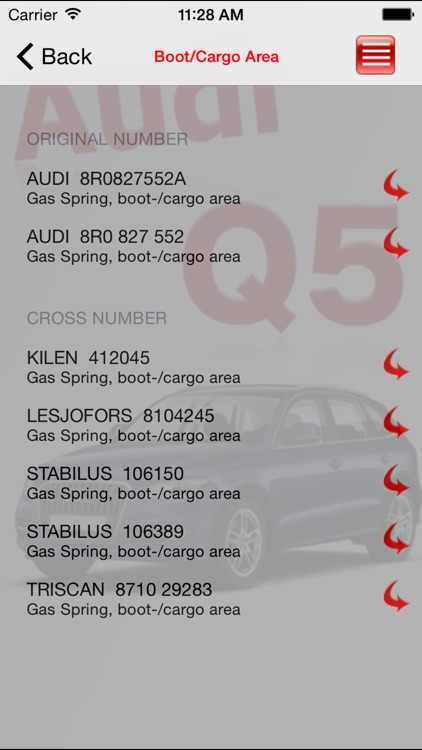 AutoParts Audi Q5
