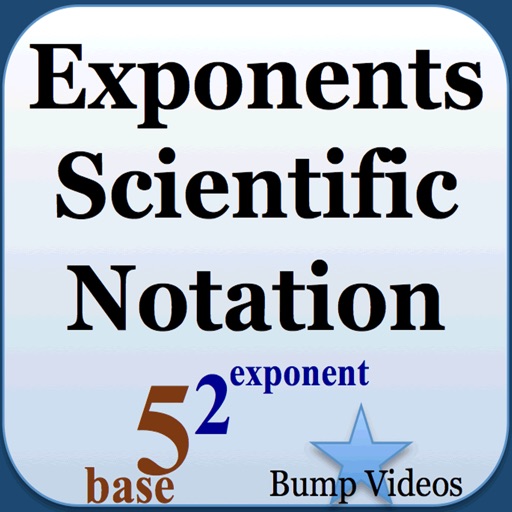 Exponents and Scientific Notation icon