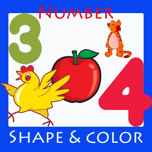 Shapes And Colors Education Game For Kids icon