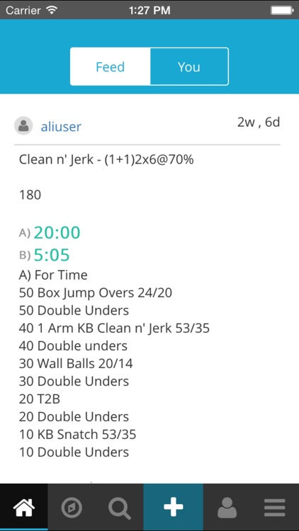 My WOD Log